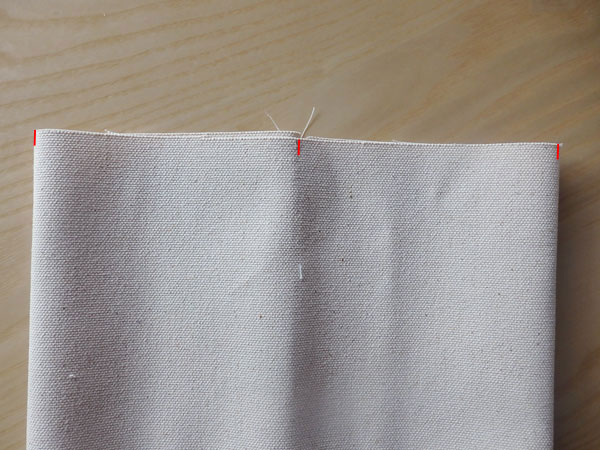 ハトメで本格的。巾着バッグの作り方
